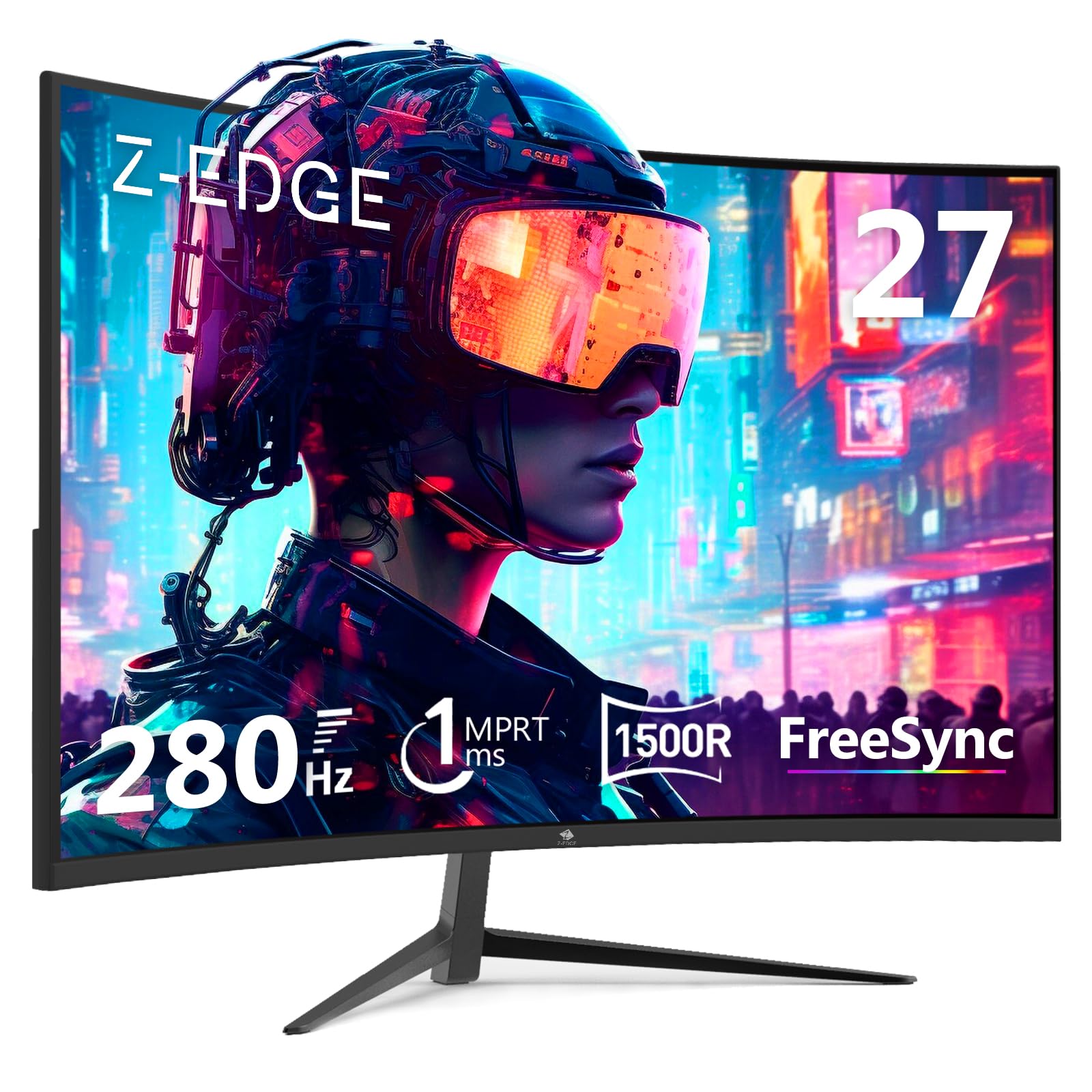Z-Edge 27-inch Curved Gaming Monitor 16:9 1920x1080