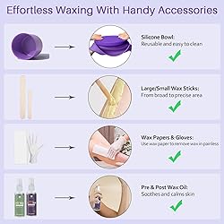 BLITZWAX Brazilian and Bikini Waxing Kit for