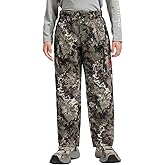 BASSDASH Invis Kid’s Youth Stretch Hunting Pants Water Resistant Breathable Camo Cargo Fishing Pant