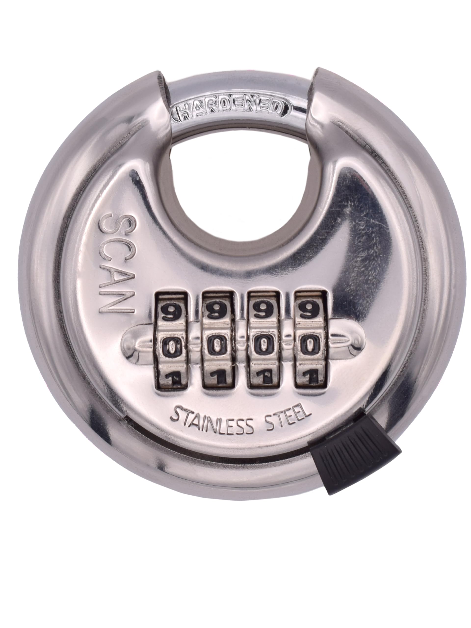 SCAN SCAPLSS70CD Stainless Steel Padlock, Silver