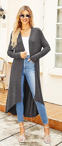 Newchoice Womens Long Sleeve Cardigans Cardigan Duster Kimonos