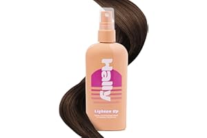 Hally Hair Lightener Spray, Lighten Up for Brunettes - Gentle & Easy to Use Sun Hair Lightening Spray Lightens Hair Up to 2-3 Shades - Hair Brightening Spray for Healthy, Vibrant & Sun-Kissed Look