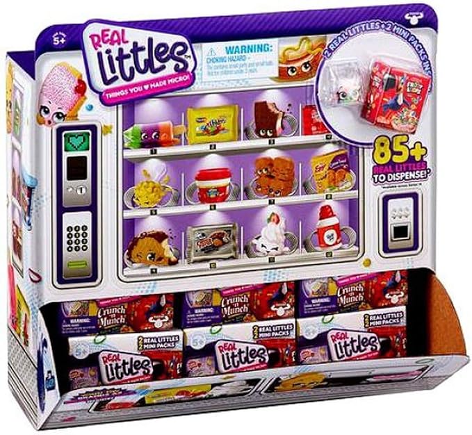 Shopkins Real Littles Mini Pack 24pc Counter Display Case