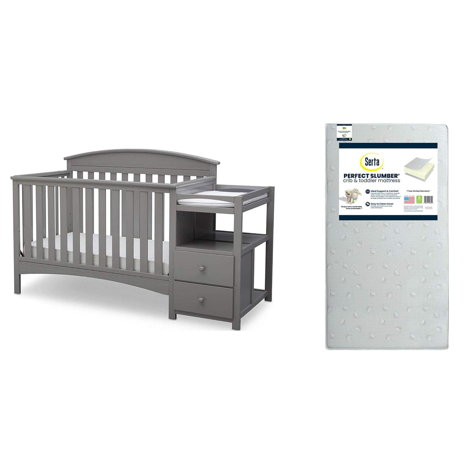 crib and changing table bundle