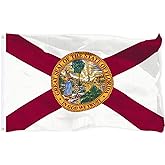 Florida Flag 3x5 Outdoor Double Sided Heavy Duty Durable 3 Ply Florida State Flags Banner with 2 Grommets