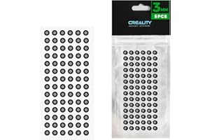 Creality Official 3.0 mm 3D Scanning Marker for 3D Scanner, 3D Tracking Dot Reference Point Markers, Diffuse Reflection Markers (5 Sheet 420 Dots)