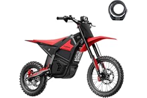 Yozma IN10 Electric Dirtbike, 40 MPH Top Speed, 53 Miles Max Range Electric Bike