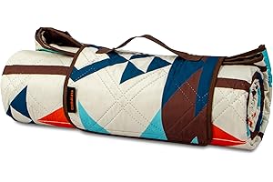 喜马拉雅 Himalaya Outdoor Waterproof Blanket 78" x 59" Peached Fabric Picnic Mat Folding Outside Blankets for Camping Beach Party Park Outdoor Large Picnic Blankets Picnic Supplies