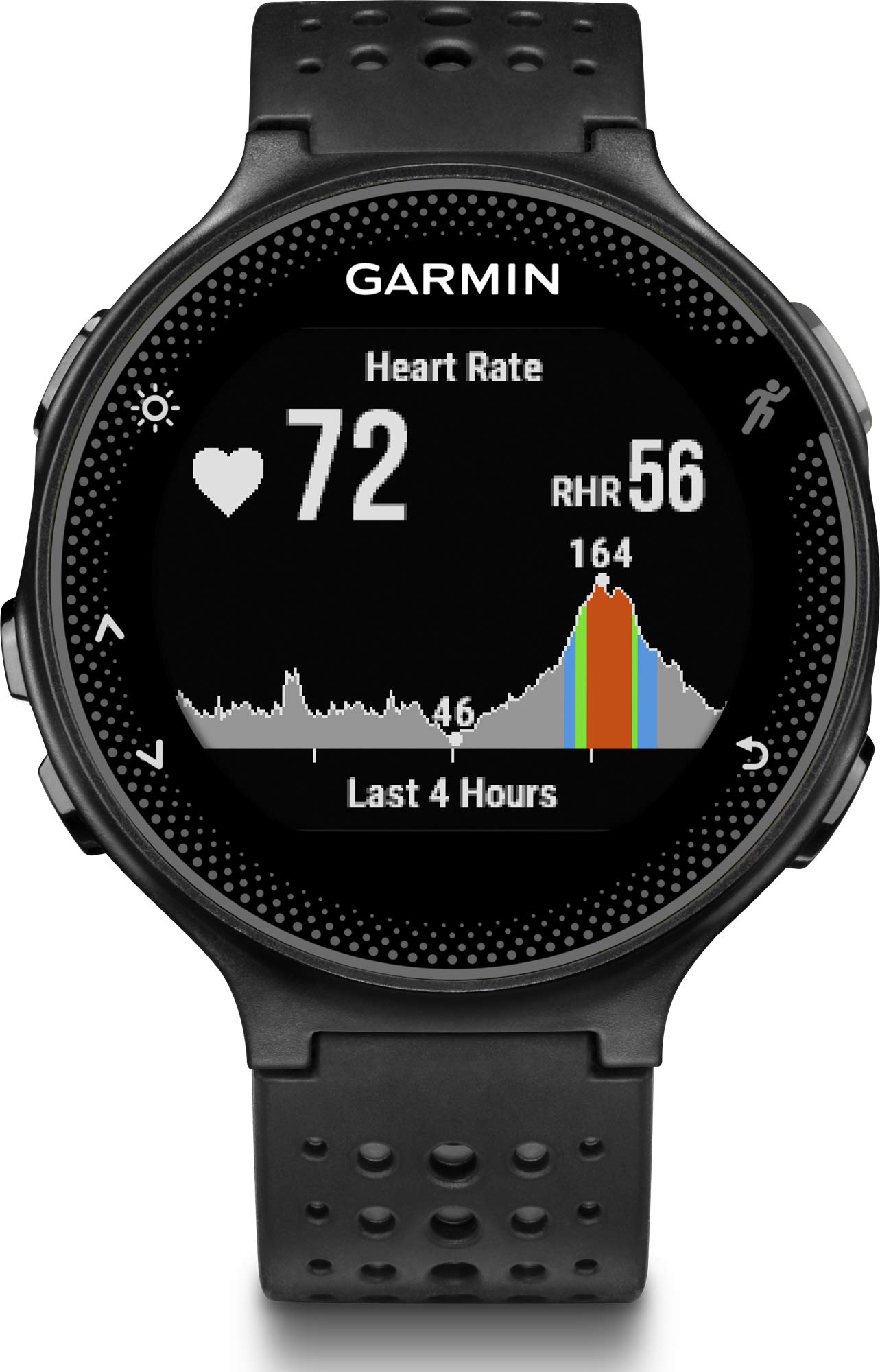 Garmin Forerunner 235 GPS Running Watch with Elevate Wrist Heart Rate and Smart Notifications - Black/Grey
