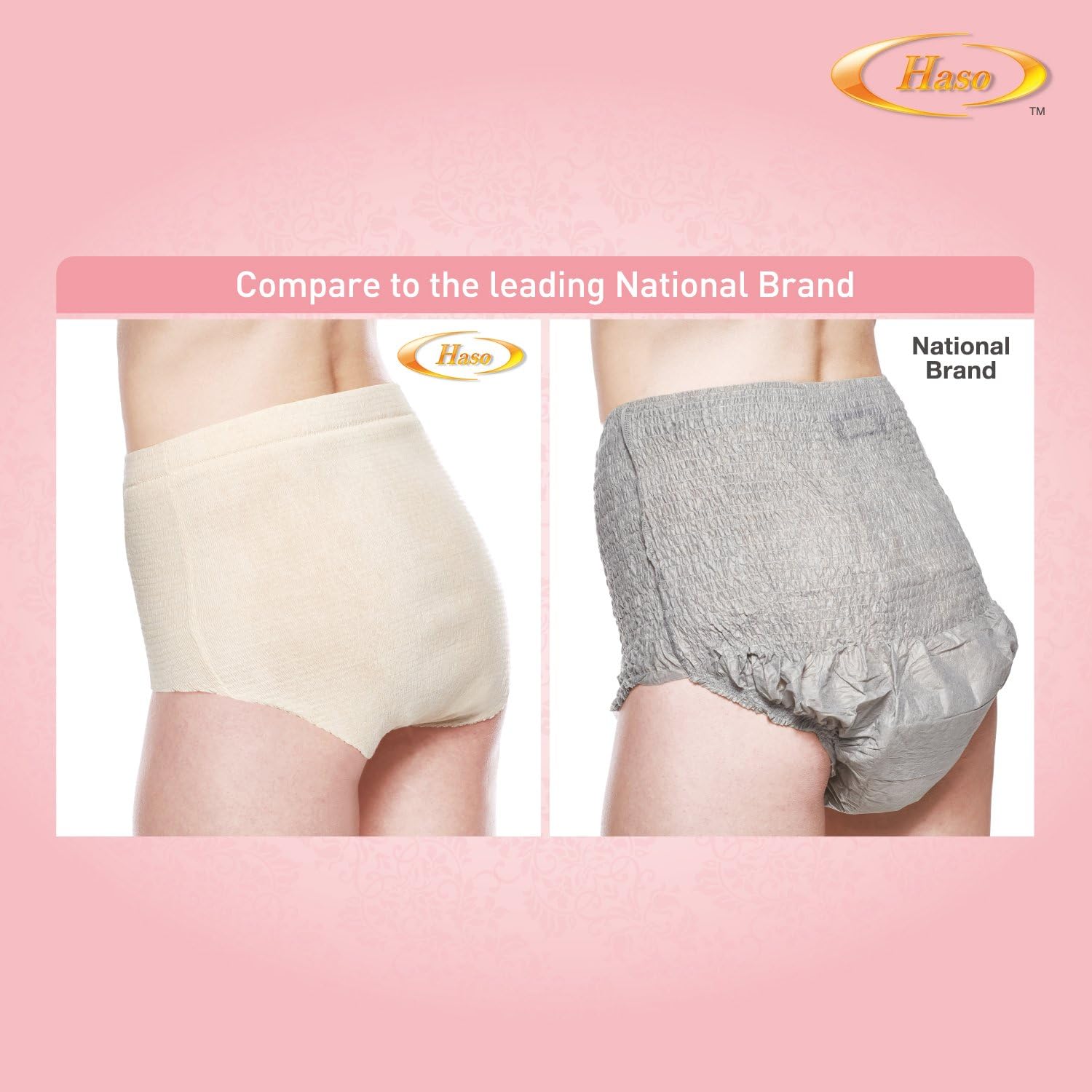HASOCARE Breathable Incontinence Underwear for Women, Maximum Absorbency, Samll/Medium, 20 Count: Health & Personal Care