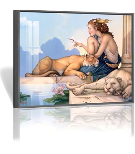 マイケルパークスDream for Rosa by Michael Parkes Mid 20th Century Vintage Large Print Dream for Rosa by