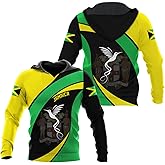 Personalized Jamaica Hoodie - Men & Women Jamaican Pride Shirt Gifts