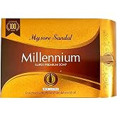 Mysore Sandal Millennium Sandalwood Soap - 5.3 oz (150 g)