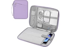 MoKo 9-11 Inch Tablet Sleeve Carrying Case with Handle, Padded Protective Travel Bag for New 11-inch iPad Air 4 2026/Pro M5/ 