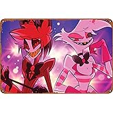 Alastor Game Poster Tin Sign Cafe bar Home Wall Art Decoration Retro Metal Tin Sign 8x12 inch