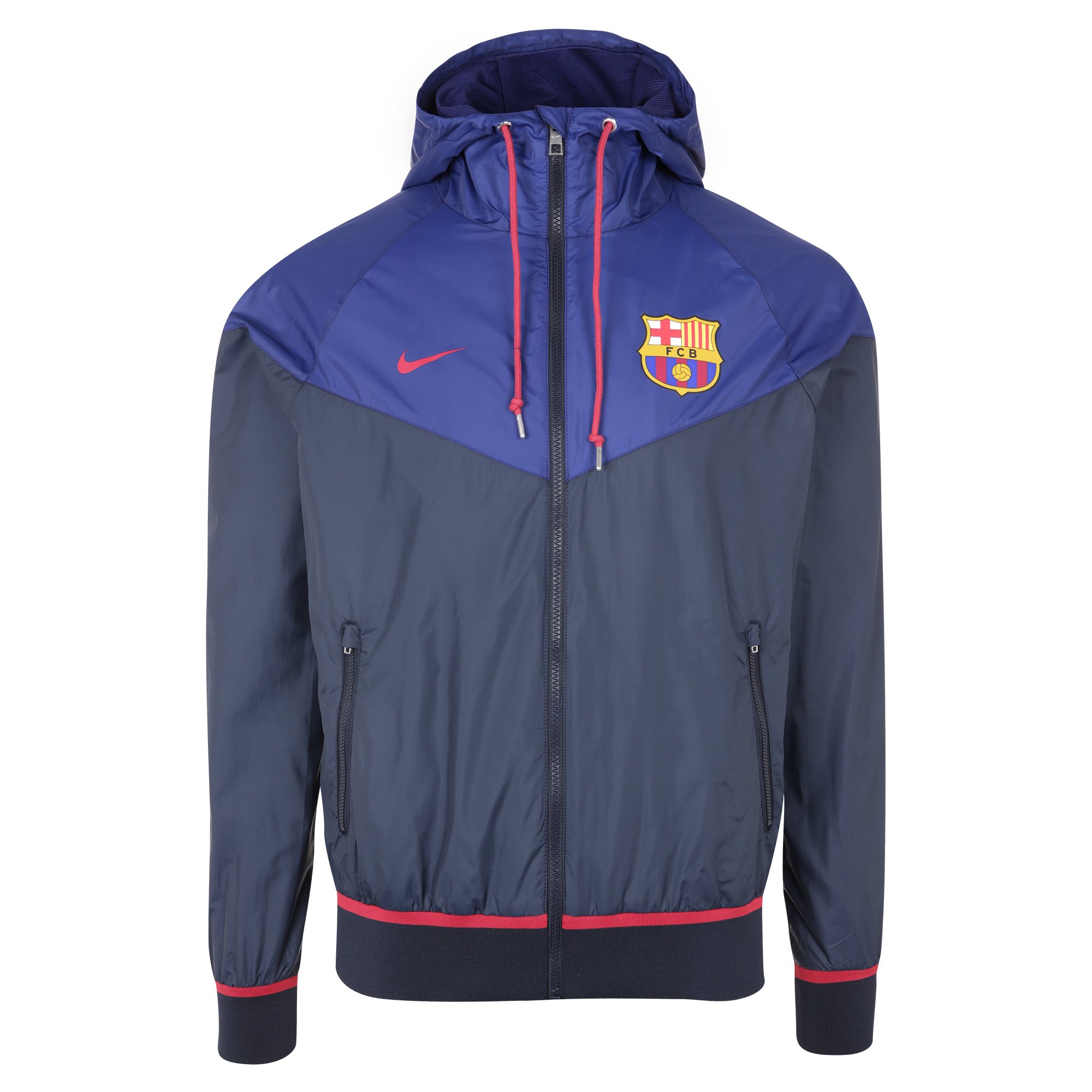2015-2016 Barcelona Nike Authentic Windrunner Jacket (Navy) MEDIUM- Buy Online in United Arab 
