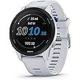 Garmin Forerunner® 255 Music, GPS Running Smartwatch with Music, Advanced Insights, Long-Lasting Battery, White