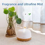 ASAKUKI 300ml Essential Oil Diffuser Ultrasonic Humidifier 7 LED Lights view 5