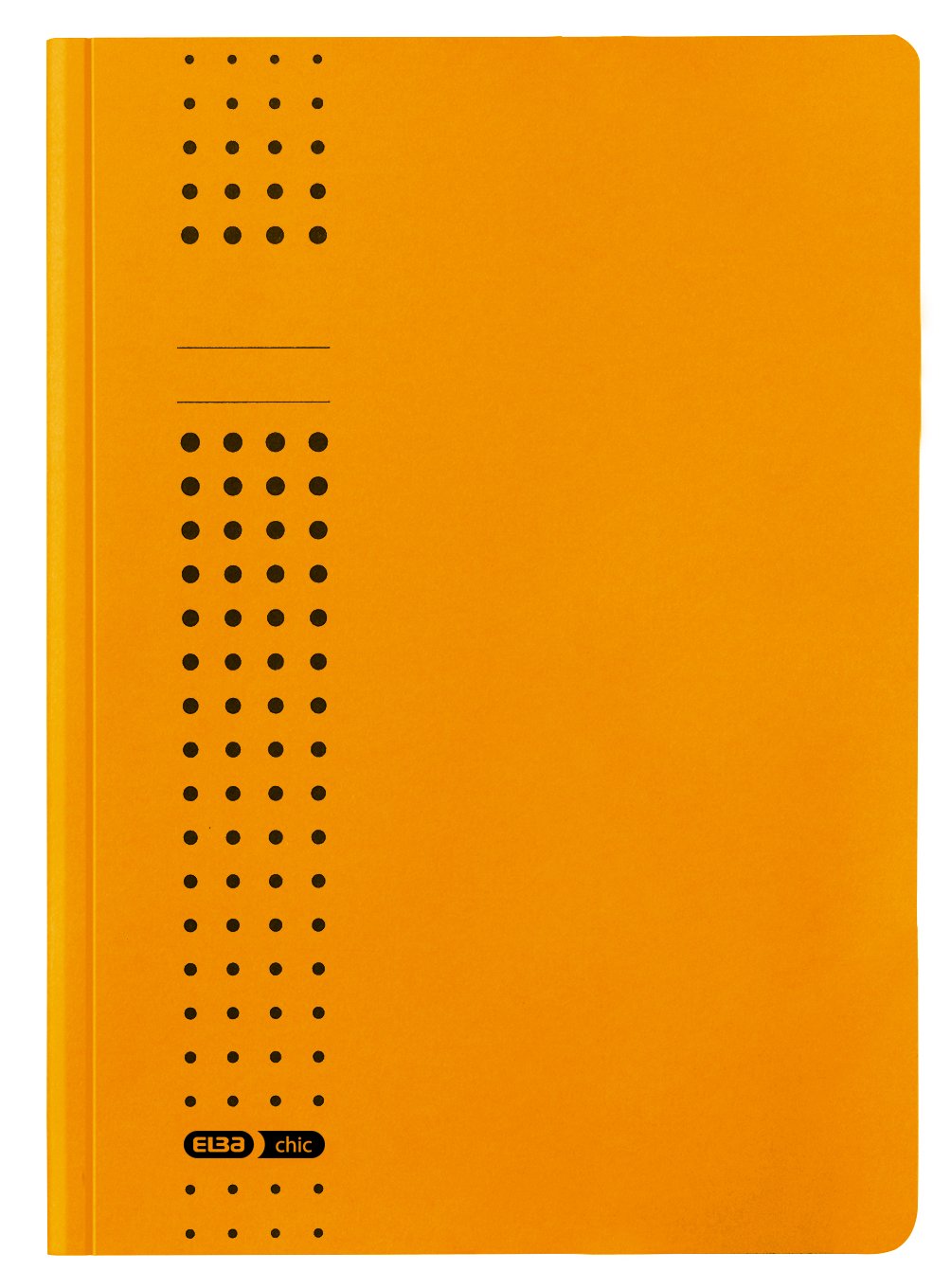 Elba Chic 31477GB Portfolio File Recycled Card for 100 DIN A4 Pages 320 g/m² Set of 25 Yellow