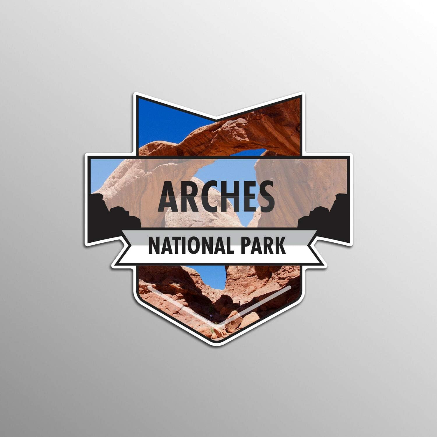 amazoncom jb print arches national park vinyl decal sticker car