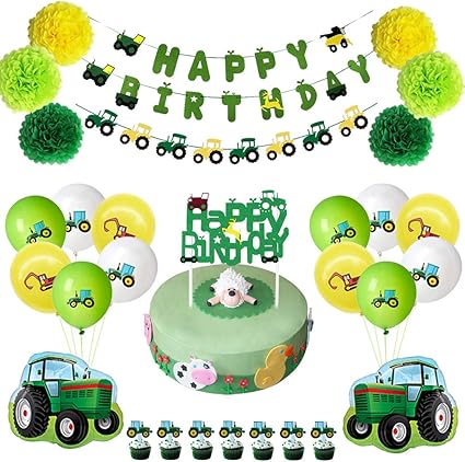 john deere baby shower decorations