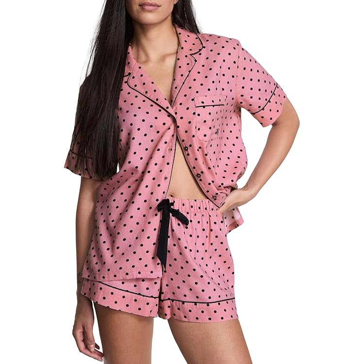 Amazon.com: Victoria's Secret Modal Sleepshirt & Bike Short PJ