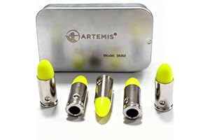Artemis Snap Caps Training Dummy Rounds Reusable Multiple Styles with Close to Real Weight for Dry Fire Practice Safe Loading Firing Malfunction Clearing Trigger Control