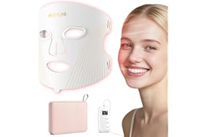 MICEYLIVE Red Light Therapy Mask for Face - Infrared Led Face Mask for Anti-Ageing & Facial Skincare