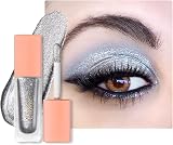 Oulac Liquid Glitter Eyeshadow Silver Shimmer 6.8g Vegan Cruelty-Free