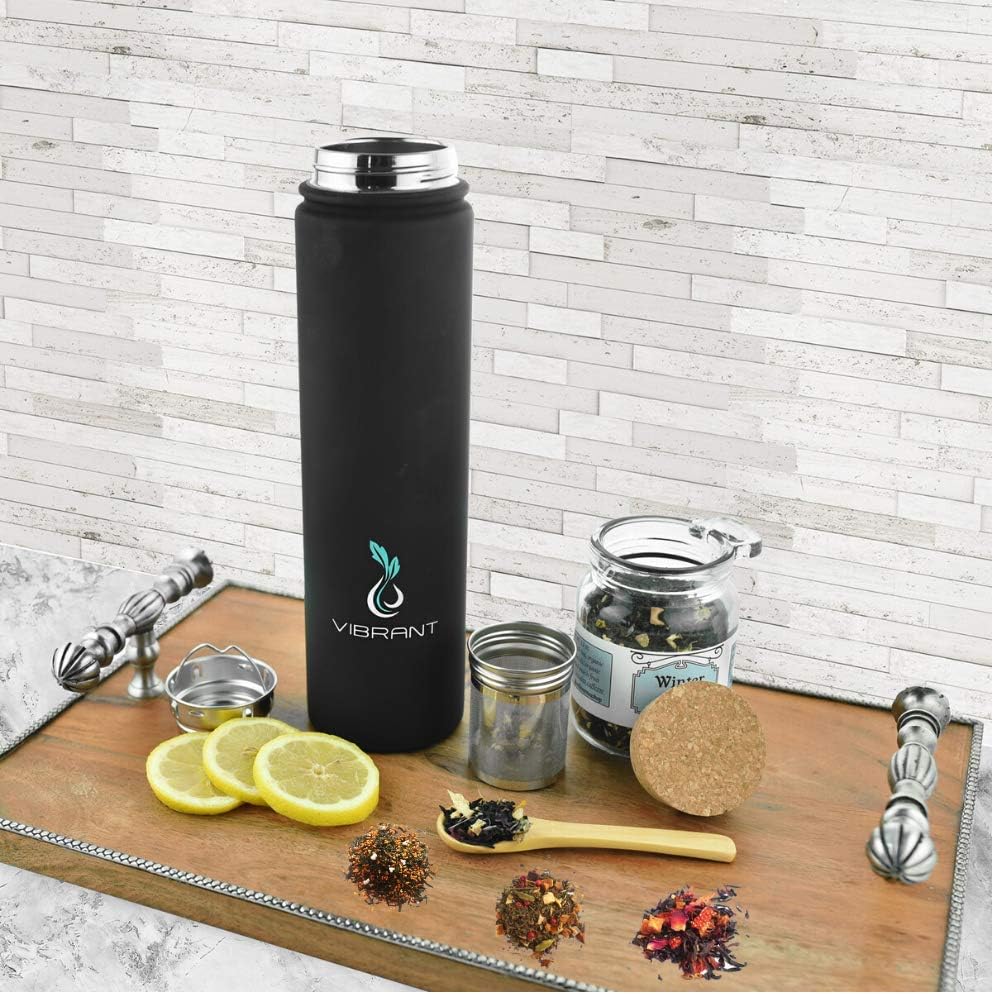vibrant tea infuser bottle