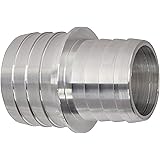 ICT Billet 1-1/4" to 1-1/2" Inch Hose Barb Splice Coupler Repair Reducer Fitting Adapter Connector Radiator Coolant Intercool