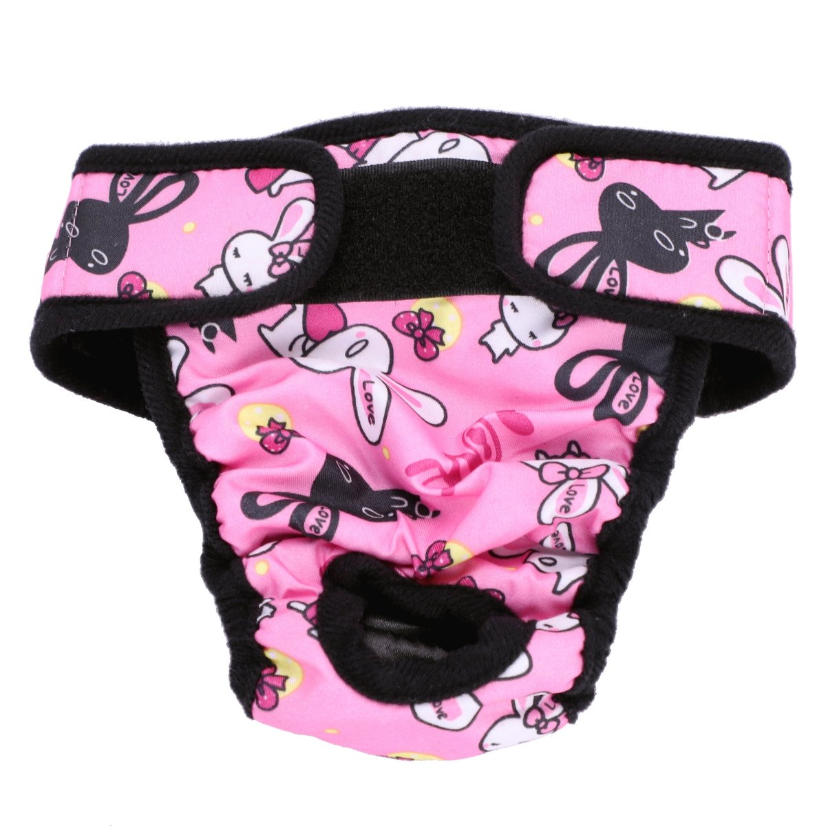 Female Dog Hygiene Nappy Physiological Heat Pants Reusable Breathable Underpants Washable Quickly Dry Sanitary Shorts Panties Menstruation Hygiene Underwear Briefs for Small Middle Large Dogs S-XL