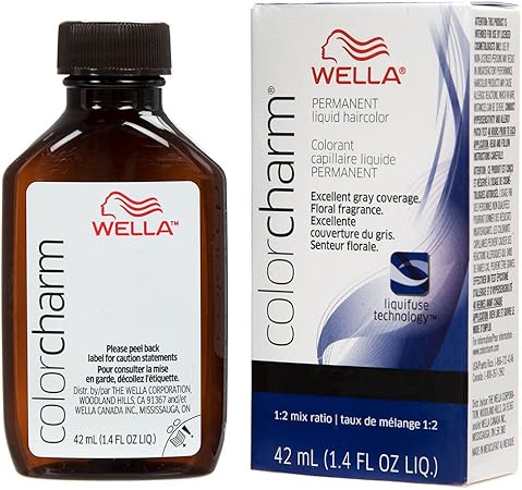 Amazon Wella カラーチャーム リキッドクリームヘアカラー 672 メリーランド煙アッシュブロンド Wella ヘアカラー 通販