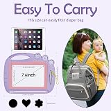 AiTuiTui Magnetic Drawing Board Travel Size 11x8.3 in Kids Doodle Pad view 5