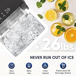 Upstreman Y90 Pro Countertop Ice Maker with