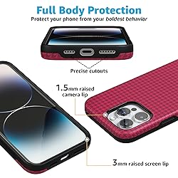 Casely iPhone 16 Pro Max Case | Best Dressed | Red