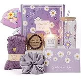 Valentine's Day Gift Baskets for Women, Gifts for Women, Mom, Wife, Girlfriend, Sister, Her - Happy Birthday, Christmas, Valentine's Day, Mothers Day Gifts (Purple)