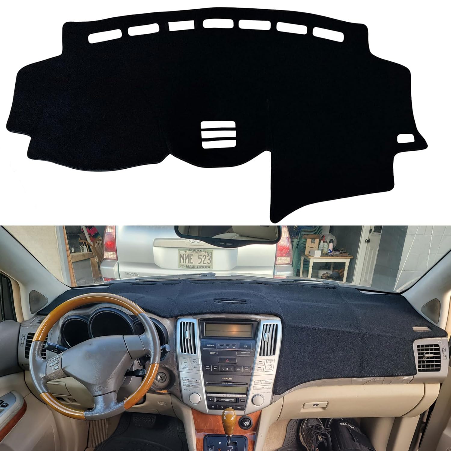 Photo 1 of IIKSDII Dashboard Cover Mat for Lexus RX300 RX330 RX350 4rd SUV 2004-2009 Accessories Dash Cover Dash Mat Sunshade Glare UV Rays Protector
