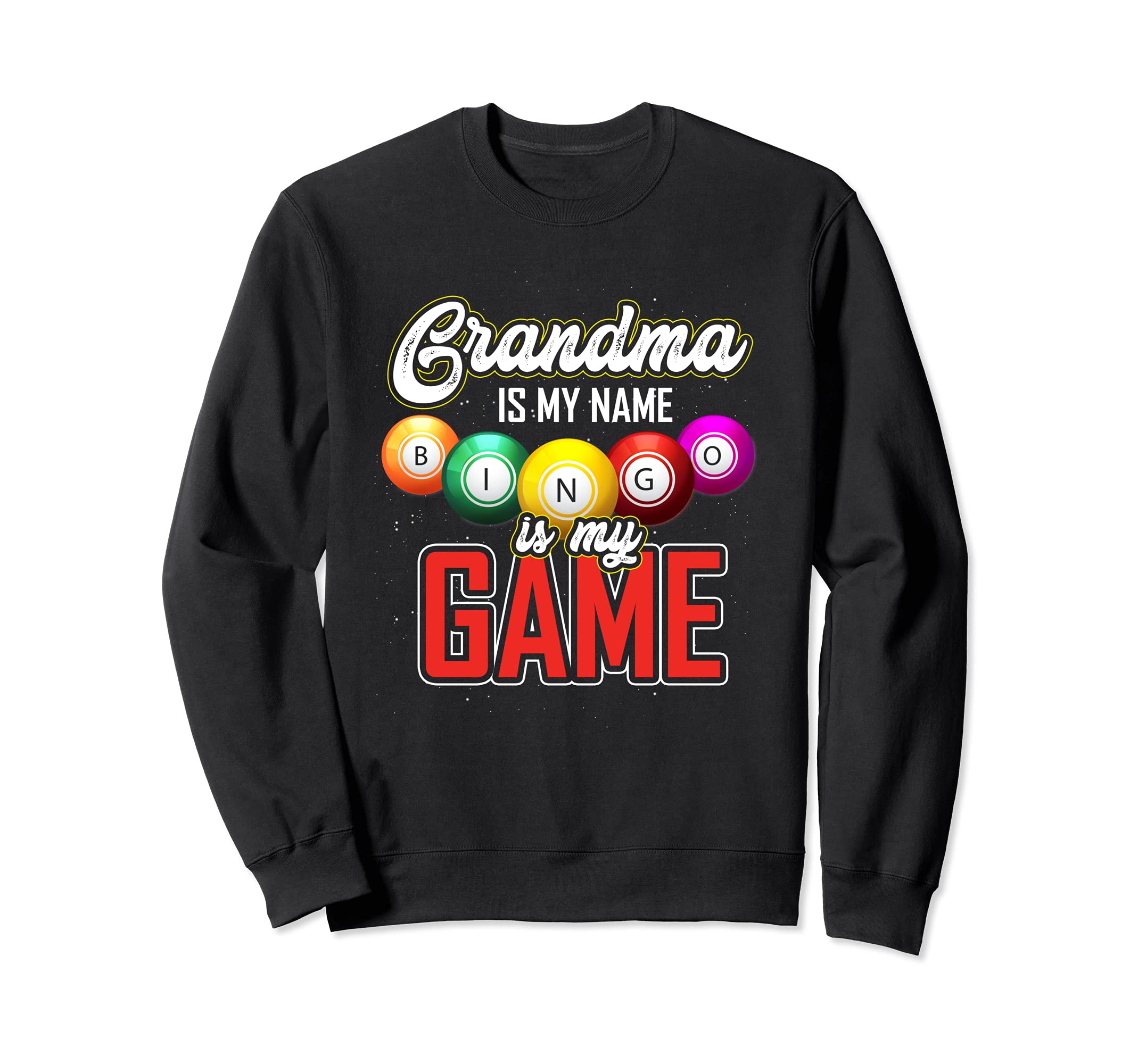 Retirement Gift Bingo Player Grandma Retirement Gift Bingo Sweatshirt