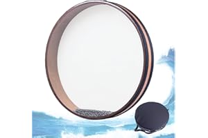 WODGOD 16 Inch Ocean Drum,Professional Large Size Ocean Drum,Hand Percussion Instrument with Authentic Wave Sounds