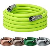 Flexzilla Garden Hose 5/8 in. x 50 ft., Lightweight All-Weather Water Hose, Durable and Flexible, Leak-Free Connections