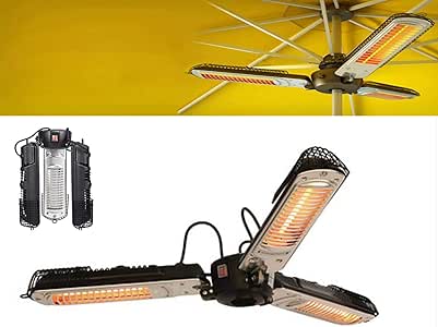 Calentador de jardín, Calentador de Patio eléctrico montado en