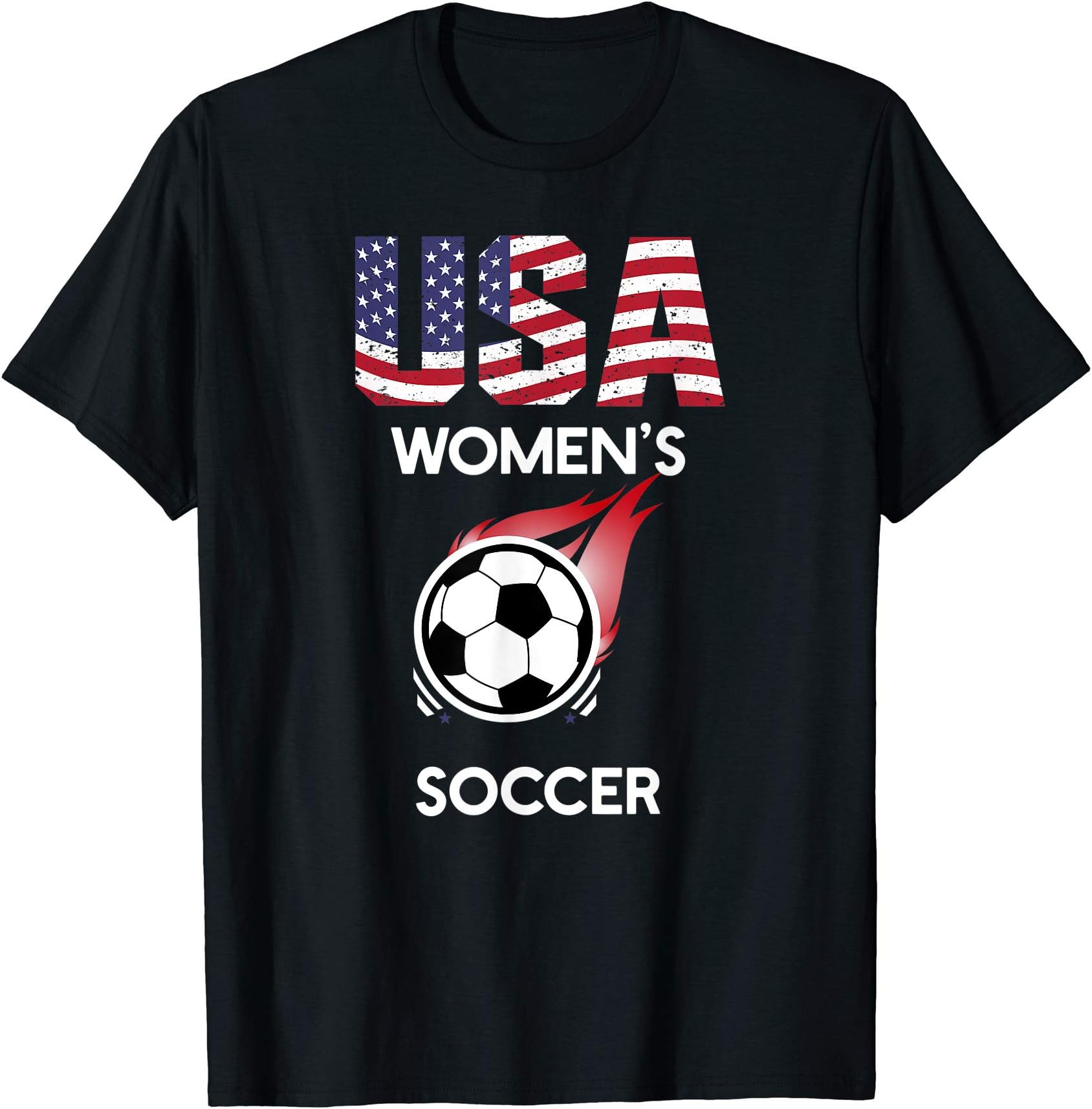 Support Women's Soccer Team USA T-Shirt