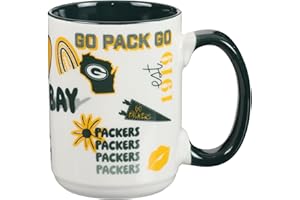 The Memory Company Officially Licensed NFL - Green Bay Packers 15oz Team Spirit Mug