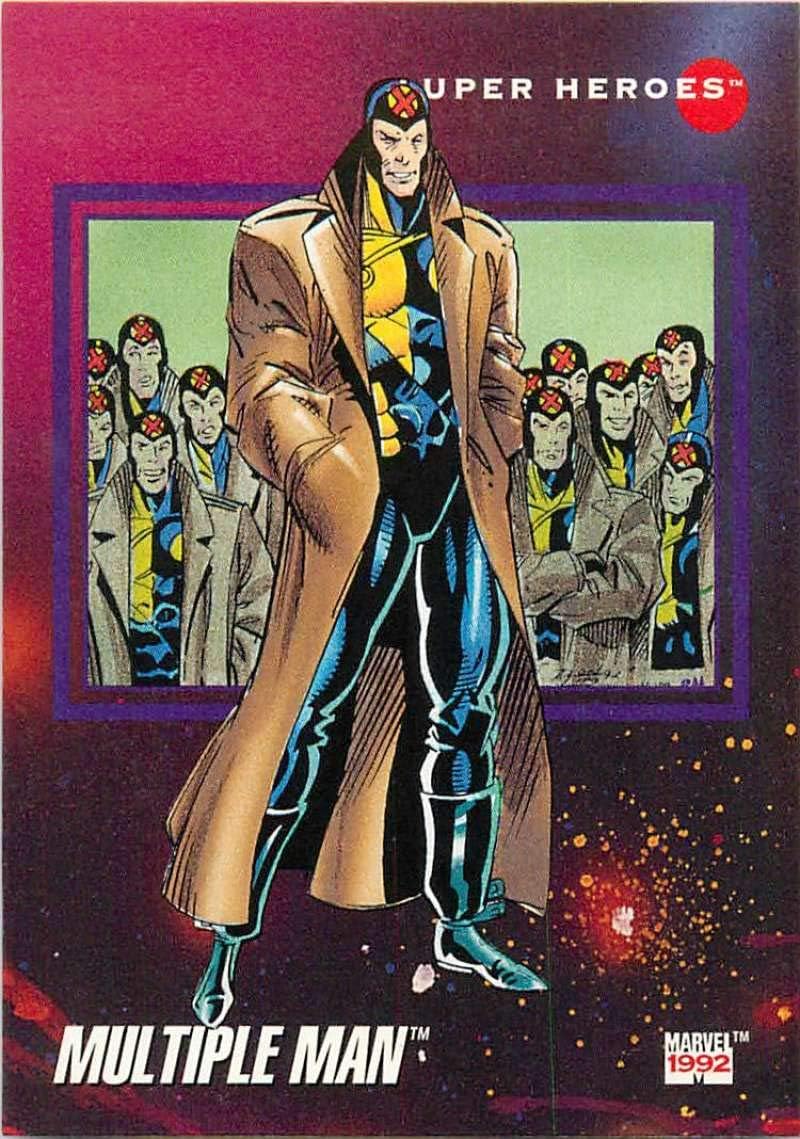 1992 Impel Marvel Universe 43 Multiple Man NonSport At Amazon s 