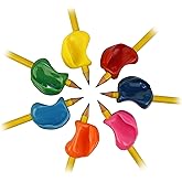 The Pencil Grip Crossover Grip Ergonomic Writing Aid for Righties and Lefties, 12 Assorted Classic Colors (TPG-17812)