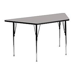 Flash Furniture Wren 22.5''W x 45''L Trapezoid Grey