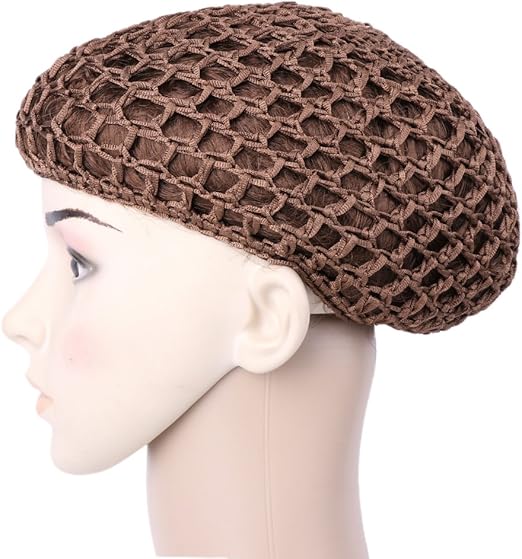 Amazon Com Ohtop Muslim Soft Crochet Hair Hat Snoods Mesh Bun