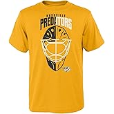 Outerstuff NHL Youth Boys (4-20) Mask Made Short Sleeve Tee, Team Variation