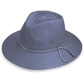 Wallaroo Hat Company Women’s Victoria Fedora – UPF 50+ UV Protection, Wide Brim, Medium Size, Packable & Adjustable Sun Hat